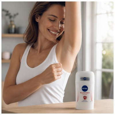 Nivea Dry Comfort Dual Protect Déodorant Anti-Transpirant 72 Heures 50 ML