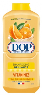 Dop Shampoing Brillance Vitamines pour Tous les Types de Cheveux 480 ml