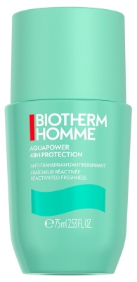 Biotherm Homme Aquapower Déodorant Roll-On 75 ml