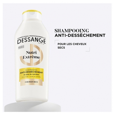 Dessange Nutri-Extrême Shampoing Anti-Dessèchement Cheveux Secs 280 ml