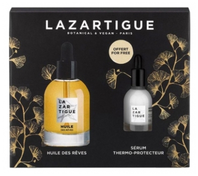 Lazartigue Huile Des Rêves Nourrissante 50 ml + Sérum d'Exception Thermo-Protecteur 10 ml Offert
