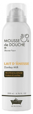 Les Petits Bains de Provence Mousse de Douche au Lait d'Ânesse 200 ML