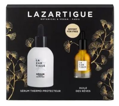 Lazartigue Sérum d'Exception Thermo-Protecteur 50 ml + Huile Des Rêves Nourrissante 10 ml Offerte