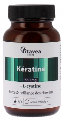 Vitavea Kératine 350 mg 60 Unités