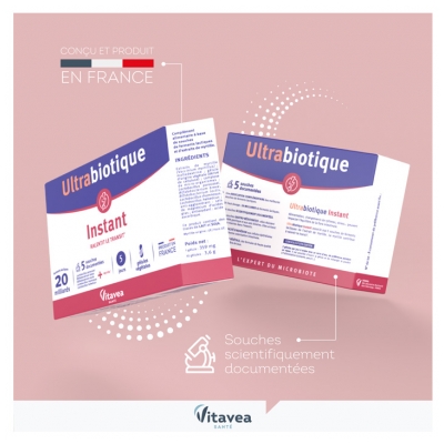 Ultrabiotique Vitavea Instant10 gélules