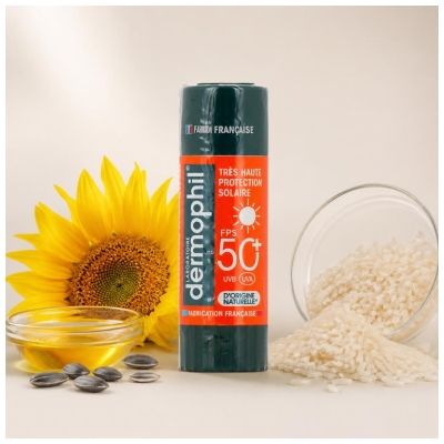 Dermophil Indien Solaire Stick pour les Lèvres SPF50 4 g