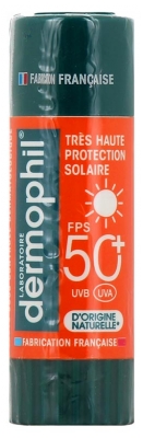 Dermophil Indien Solaire Stick pour les Lèvres SPF50 4 g
