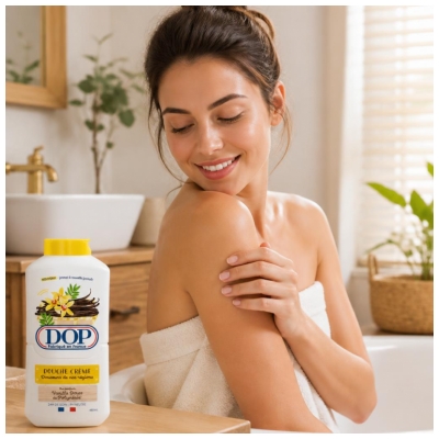 Dop Douceurs de Nos Régions Douche Crème à la Vanille Douce de Polynésie 480 ML