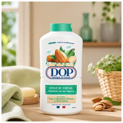 Dop Douceurs de Nos Régions Douche Crème à Amande Douce 480 ML