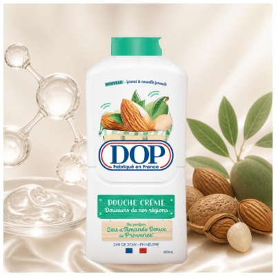 Dop Douceurs de Nos Régions Douche Crème à Amande Douce 480 ML