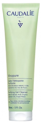 Caudalie Vinopure Gelée Nettoyante Purifiante Eau de Raisin 150 ml