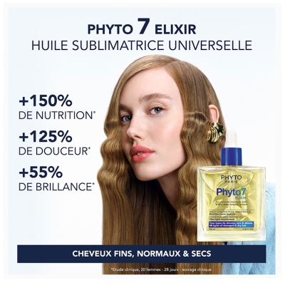 Phyto 7 Élixir Huile Sublimatrice Universelle Nutrition Haute Légèreté 100 ml