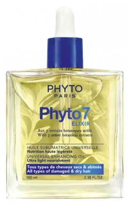 Phyto 7 Élixir Huile Sublimatrice Universelle Nutrition Haute Légèreté 100 ml