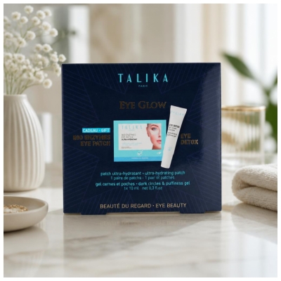 Talika Eye Detox Cernes & Poches Gel 10 ml + Talika Bio Enzymes Eye Patch Ultra-Hydratant Offert