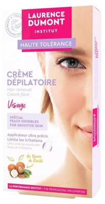 Laurence Dumont Institut Haute Tolérance Crème Dépilatoire Visage Applicateur 20 ml