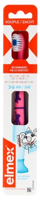 Elmex Brosse à Dents Enfants 3-6 Ans - Couleur : Rose