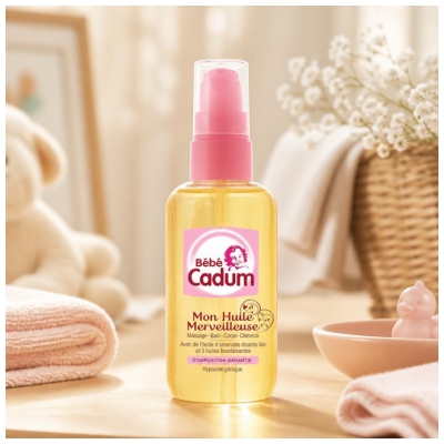 Cadum Bébé Cadum Mon Huile Merveilleuse 100 ML