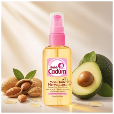 Cadum Bébé Cadum Mon Huile Merveilleuse 100 ML