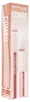 Maybelline New York Combo Repulpant Lifter Liner 1,2 g + Gloss 5,4 ml Coffret