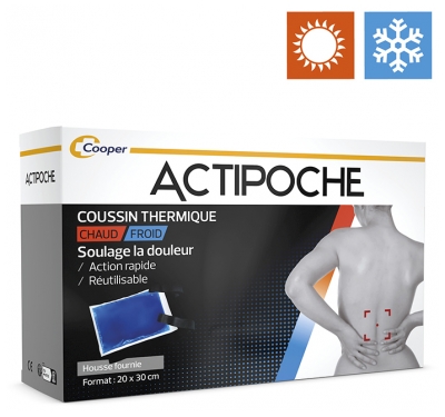 Cooper Actipoche 1 Coussin Thermique Chaud/Froid 20 x 30 cm