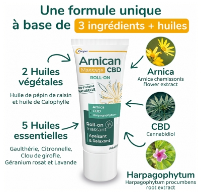 Arnican Massage CBD Roll-On 50 ML