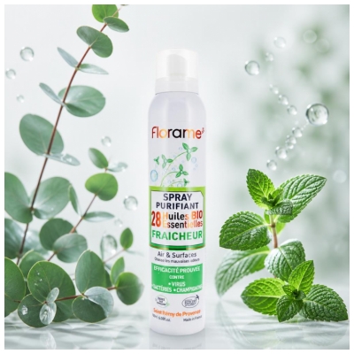 Florame Spray Purifiant Fraîcheur Biologique 180 ML
