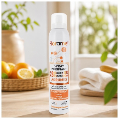 Florame Spray Purifiant Agrumes Biologique 180 ML