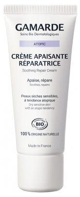 Gamarde Atopic Crème Apaisante Réparatrice Peaux Sèches Sensibles Bio 40 ml