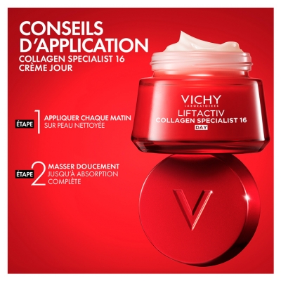 Vichy LiftActiv Collagen Specialist 16 Signes de l'Âge Crème Jour 50 ml