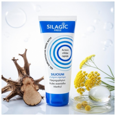 Silagic Silicium Organique Freez Gel Froid 100 ml