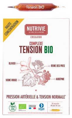 Nutrivie Tension Circulation Bio 20 Ampoules