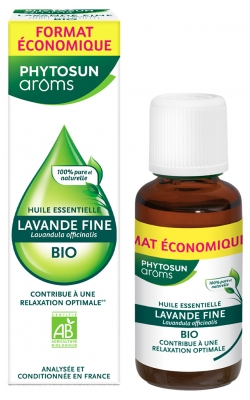 Phytosun Arôms Lavande Fine / Lavandula Officinalis Bio Format Économique 30 ml