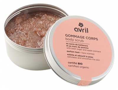 Avril Gommage Corps Parfum Tiaré Bio 200 ml