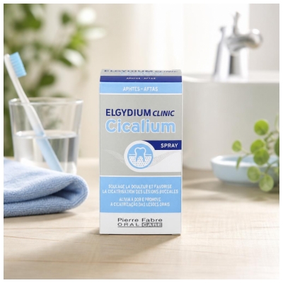 Elgydium Clinic Cicalium Spray pour Aphtes 15 ML