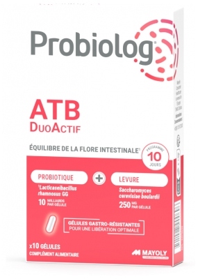 Mayoly Spindler Probiolog ATB Duo Actif 10 Unités