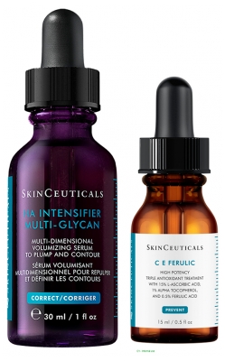 SkinCeuticals H.A. Intensifier Multi-Glycan Sérum Volumisant Multidimensionnel 30 ml + CE Ferulic Sérum Antioxydant Anti-Rides 15 ml Offert