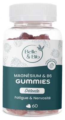 Belle & Bio Magnesium & Vitamine B6 60 Unités