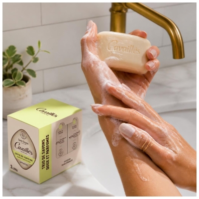 Cavaillès Savon Surgras Verveine Lot de 3 x 200 Grammes