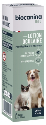 Biocanina Oeil Lotion Oculaire Chiens & Chats 135 ML