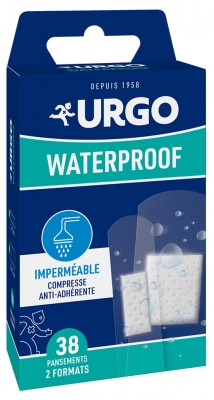 Urgo Waterproof 2 Formats 38 Unités
