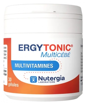 Nutergia Ergytonic Multicébé 30 Unités