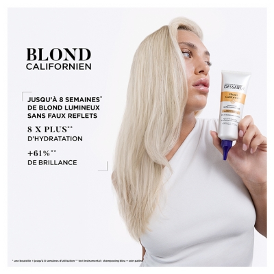 Dessange Blond Californien Shampooing Nutri-Correcteur Miel de Manuka 250 ml