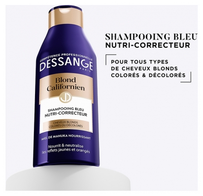 Dessange Blond Californien Shampooing Nutri-Correcteur Miel de Manuka 250 ml