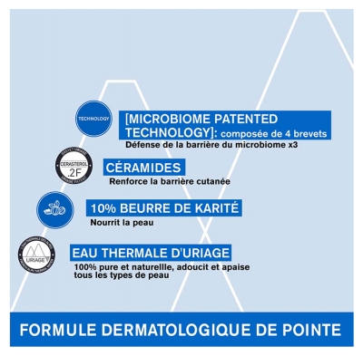 Uriage Xémose C8+ Baume Relipidant Anti-Grattage Peaux Très Sèches à Tendance Atopique 200 ml