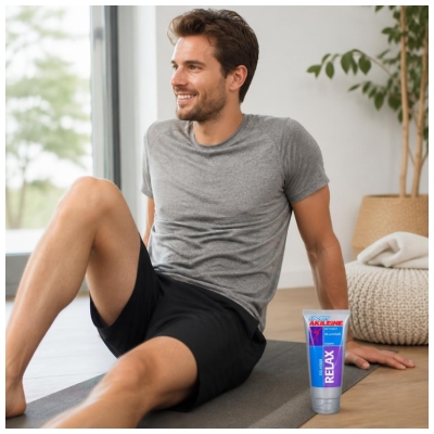 Akileïne Sports Relax Gel de Massage Corporel 75 ml