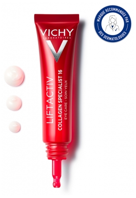 Vichy LiftActiv Collagen Specialist 16 Signes de l'Âge Soin Yeux 15 ml