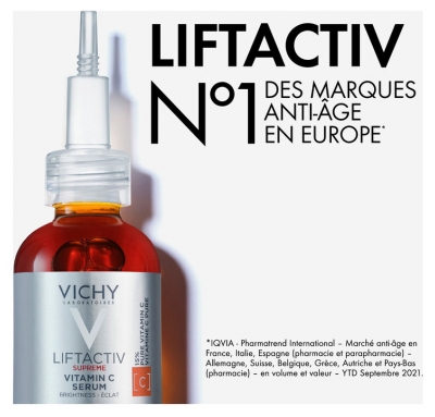 Vichy LiftActiv Vitamin C Pure 16% Sérum Éclat et Lissant 20 ml