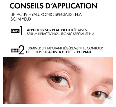 Vichy LiftActiv Soin Yeux H.A. Raffermissant Anti-Rides 15 ml