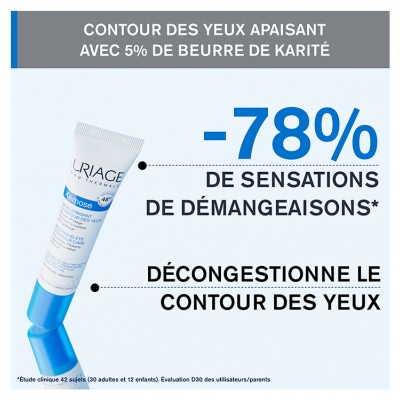Uriage Xémose C8+ Soin Palpébral Nourrissant Apaisant Anti Rechute 48H 15 ml