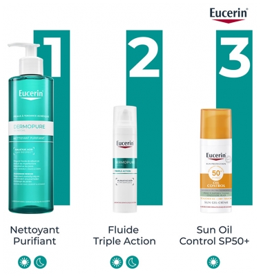 Eucerin DermoPure Sérum Triple Action Visage 40 ML